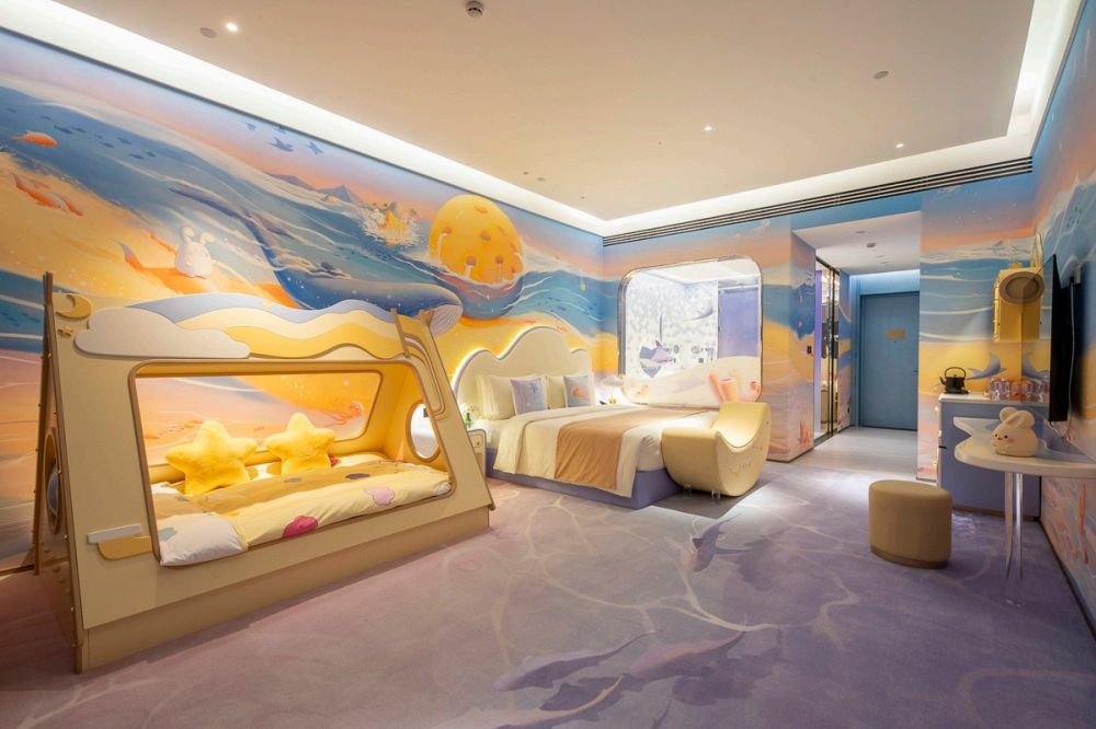 Moon Rabbit Tent Bed, Hainan Sangem Moon Hotel 5*