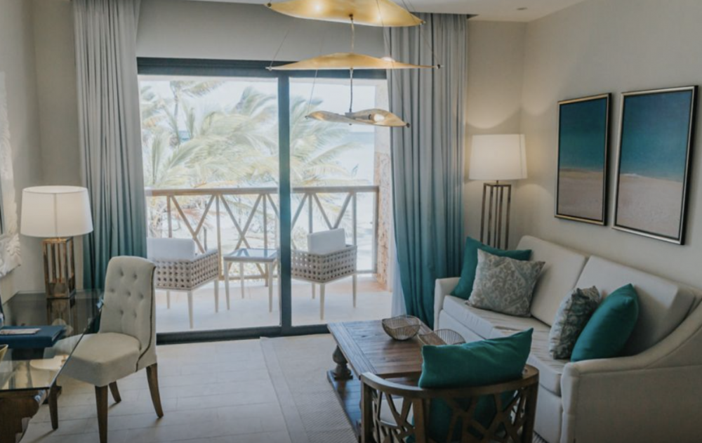 Castle Garden view/Oceanfront/Oceanside, Sanctuary Cap Cana | Adults only 5*