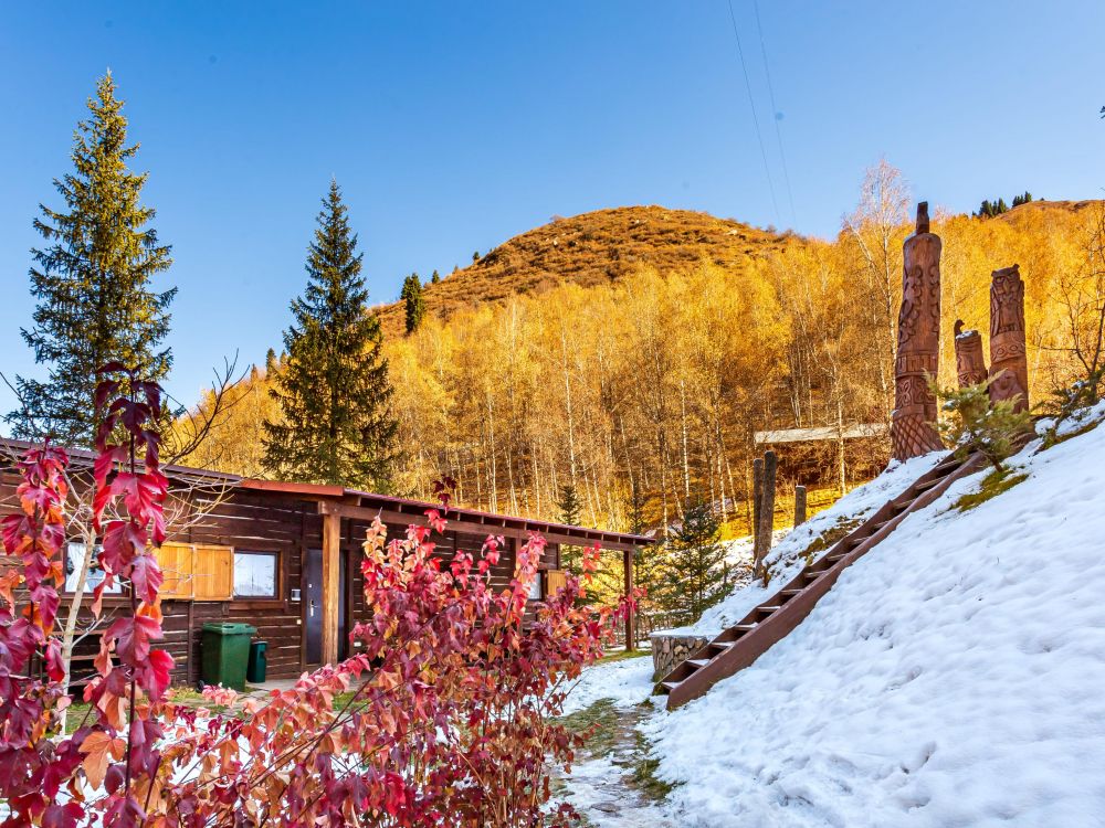 Домик туриста, Oi-Qaragai Mountain Resort 4*