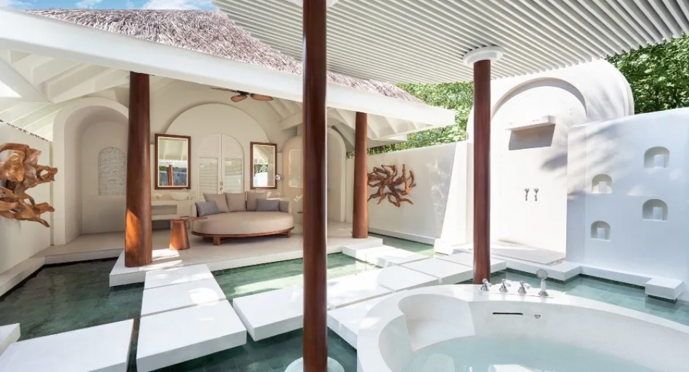 Beach Pool Villa/Sunset Beach Pool Villa, Anantara Kihavah Villas 5*