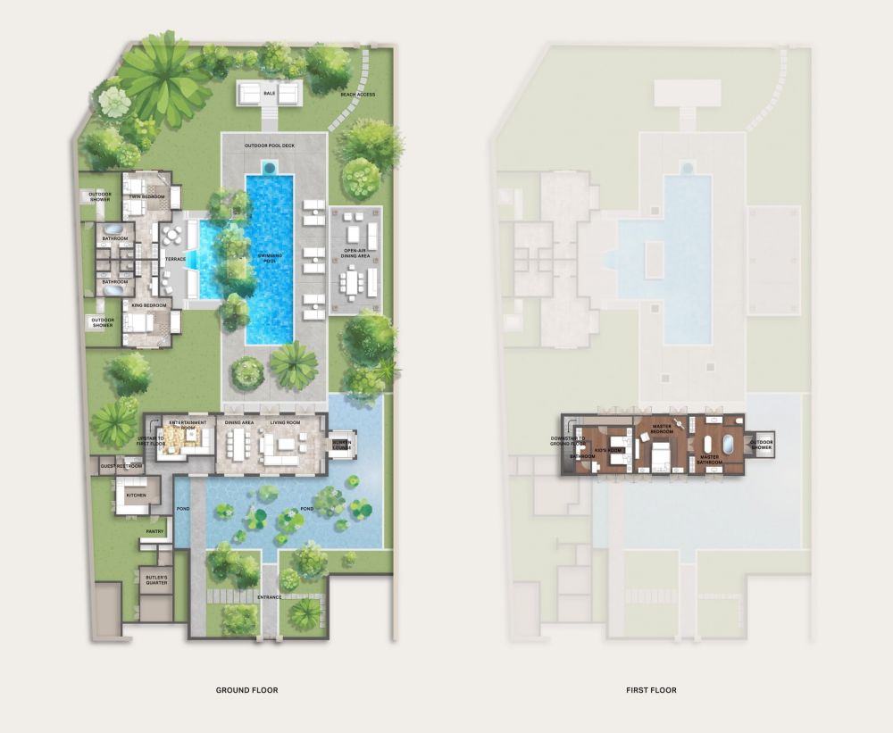 Four Bedroom Premier Residence Villa, Four Seasons Resort Bali at Jimbaran Bay 5*