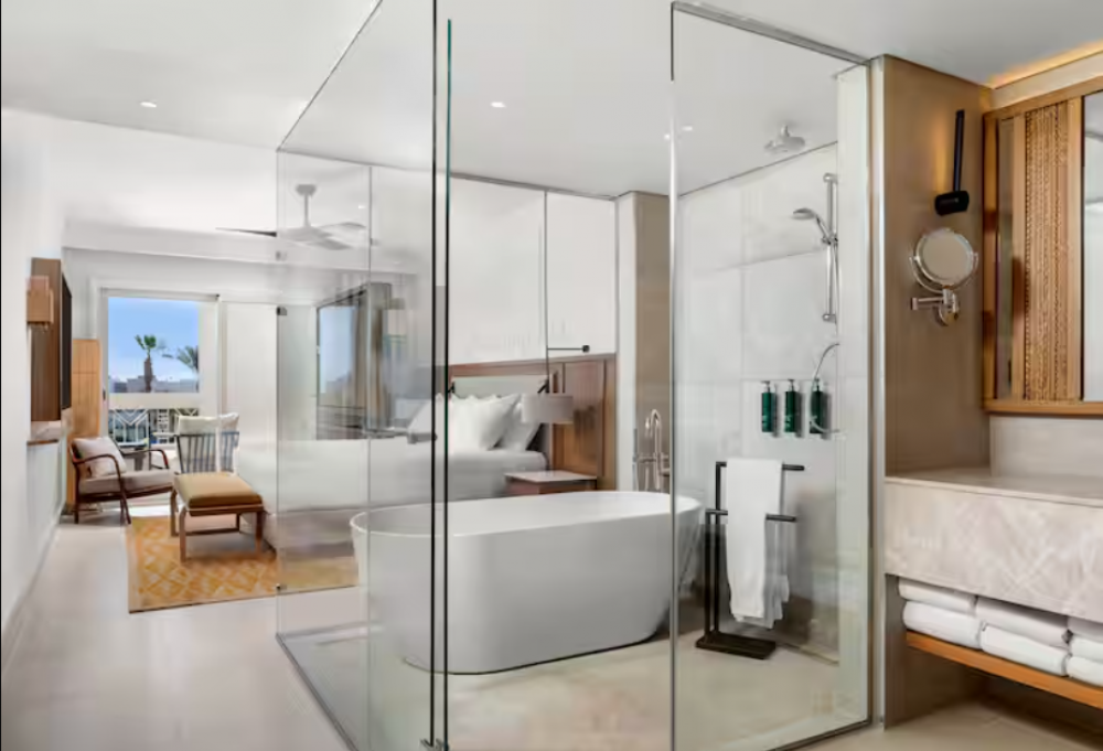 Beachside Romantic Suite With Pool & Sea View, Doubletree By Hilton Sharks Bay (ex. Hilton Sharks Bay) 4*