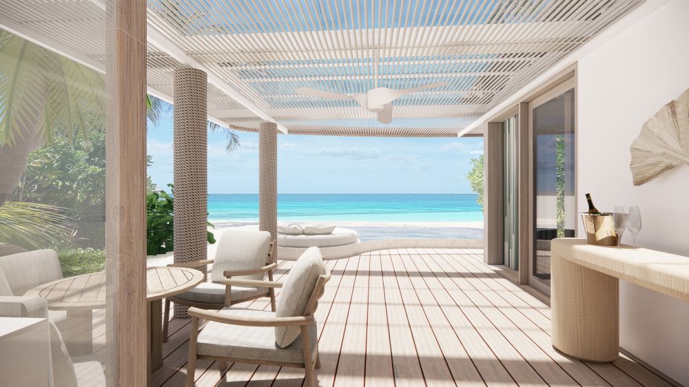 Temptation Beach Pool Villa, LUX* South Ari Atoll 5*