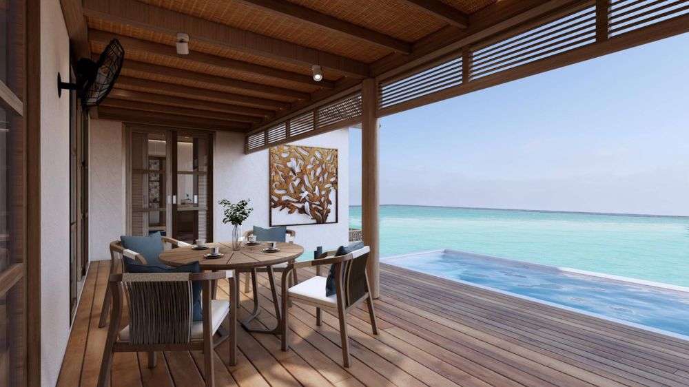 2 Bedroom Sunset Family Water Pool Villa with Slide, Rah Gili Maldives 5*