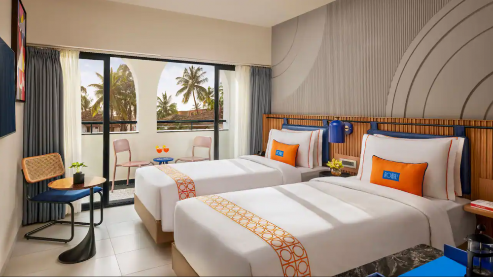 King/Twin Bed Pool View With Balcony, Ronil Goa - A JDV By Hyatt 5*