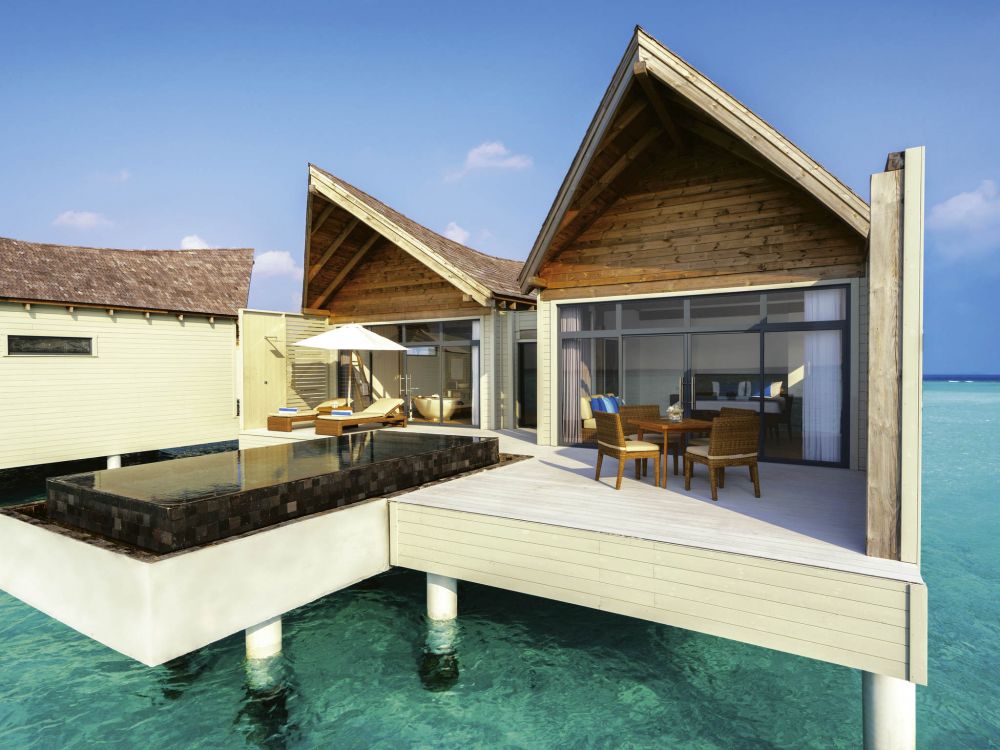 Overwater Pool Villa Sunrise, Kuredhivaru Resort and Spa (ex.Movenpick Resort Kuredhivaru) 5*