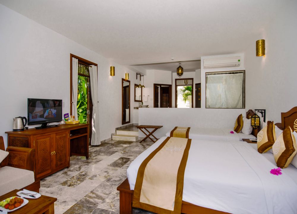 Deluxe Triple Garden View, Legacy Hoi An Resort 4*