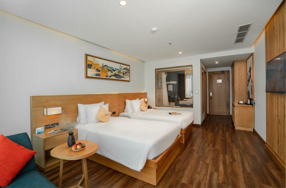 Deluxe Twin Balcony Sea View, Sala Danang Beach Hotel 4*