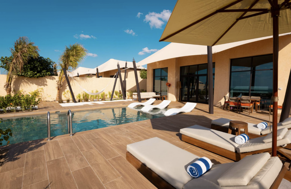 Two Bedroom Beach Villa With Private Pool, Bab Al Nojoum Hudayriyat Villas 5*