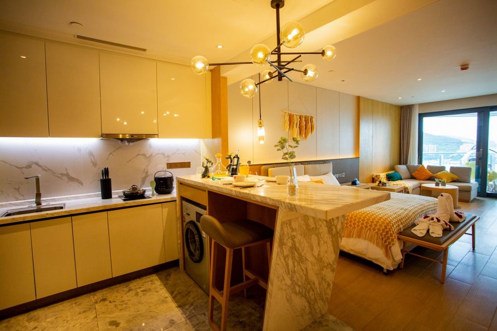 Shanghaitian Cheng Sea View king Room, Tiancheng Central Coast Seaview Hotel Sanya 5*