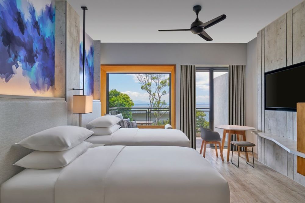 Deluxe Partial Sea View Room, Marriott Perhentian Resort & Spa 5*