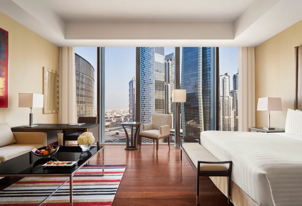 Luxury Burj Khalifa View Room, Anantara Downtown Dubai Hotel 5*