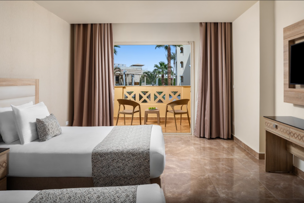 Standard GV/PV, Albatros Aqua Blu Resort Hurghada (ex. Sea World Resort) 4*