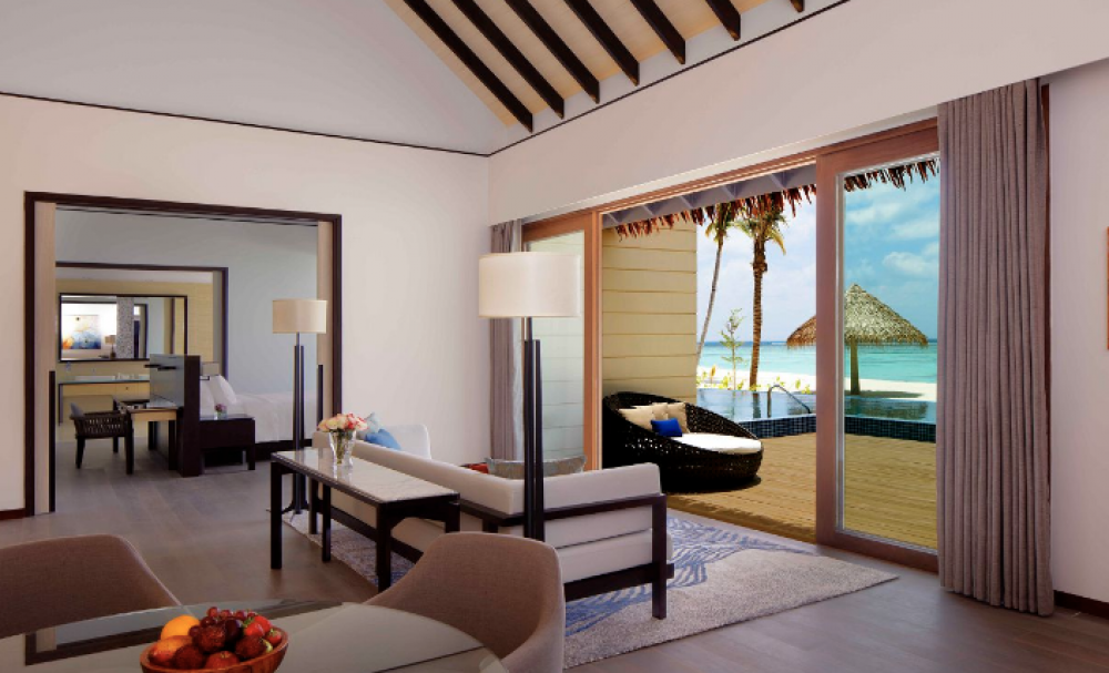 2 Bedroom Beach Suite Villa with Pool, Radisson Blu Maldives 5*