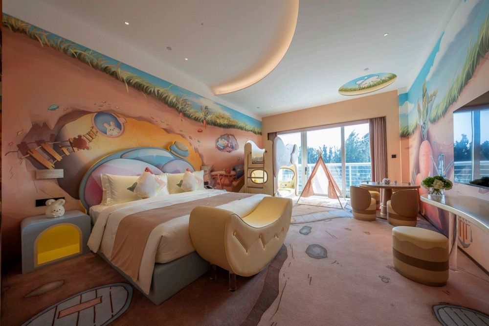 Moon Rabbit Bunk Bed, Hainan Sangem Moon Hotel 5*