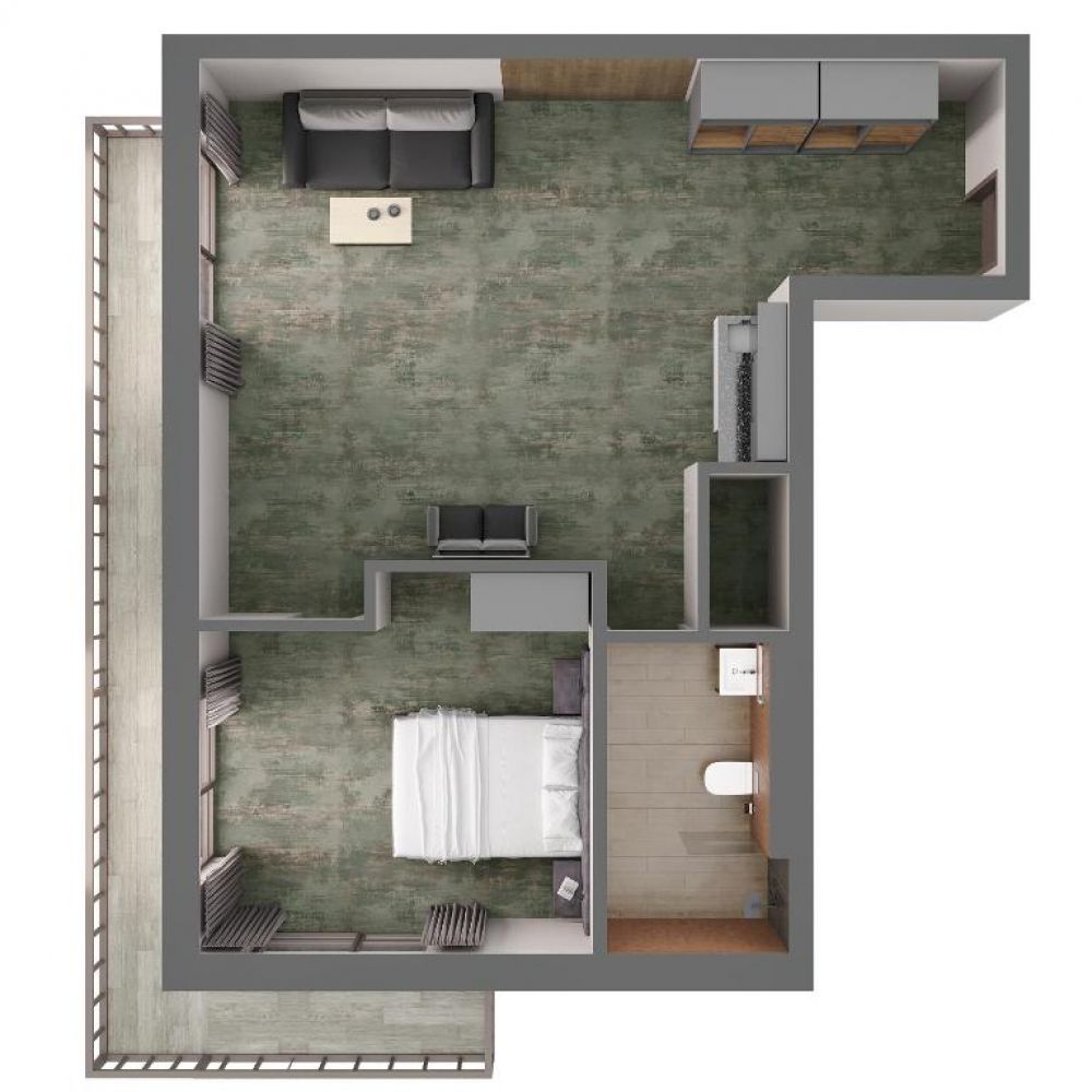 Suite, Fomich Residence 