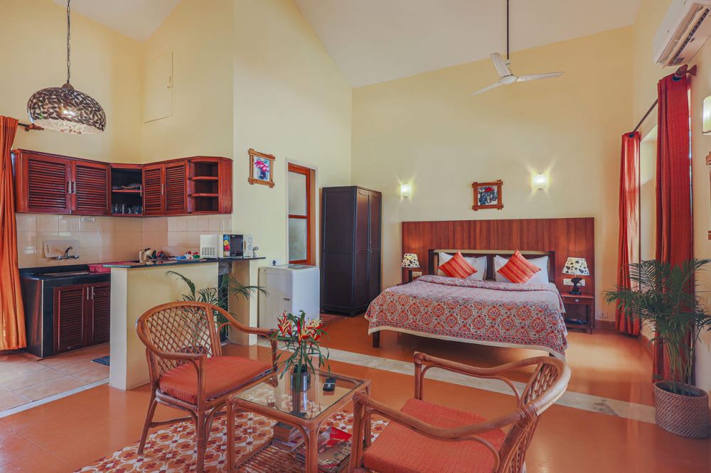 Studio AC Room, Goa Villa Holiday 3*
