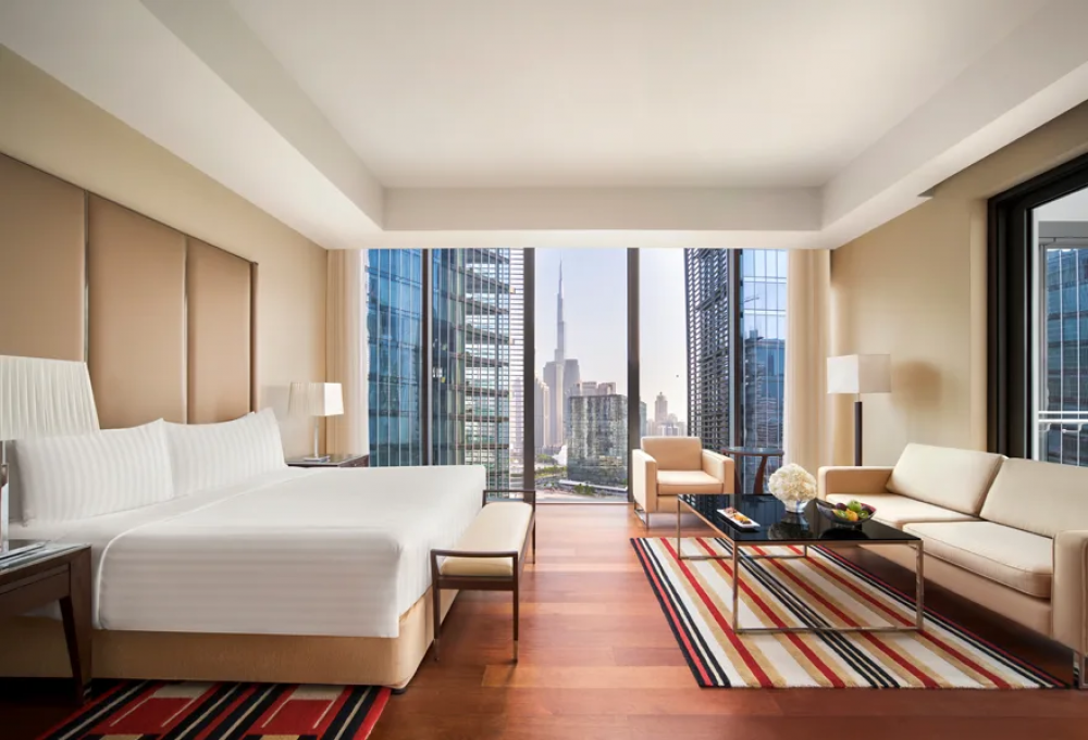 Deluxe Burj Khalifa View Suite, Anantara Downtown Dubai Hotel 5*