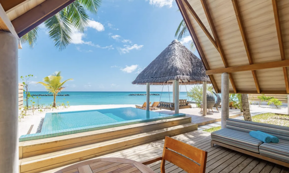 Premium Beach Duplex Villa, Fushifaru Maldives 5*