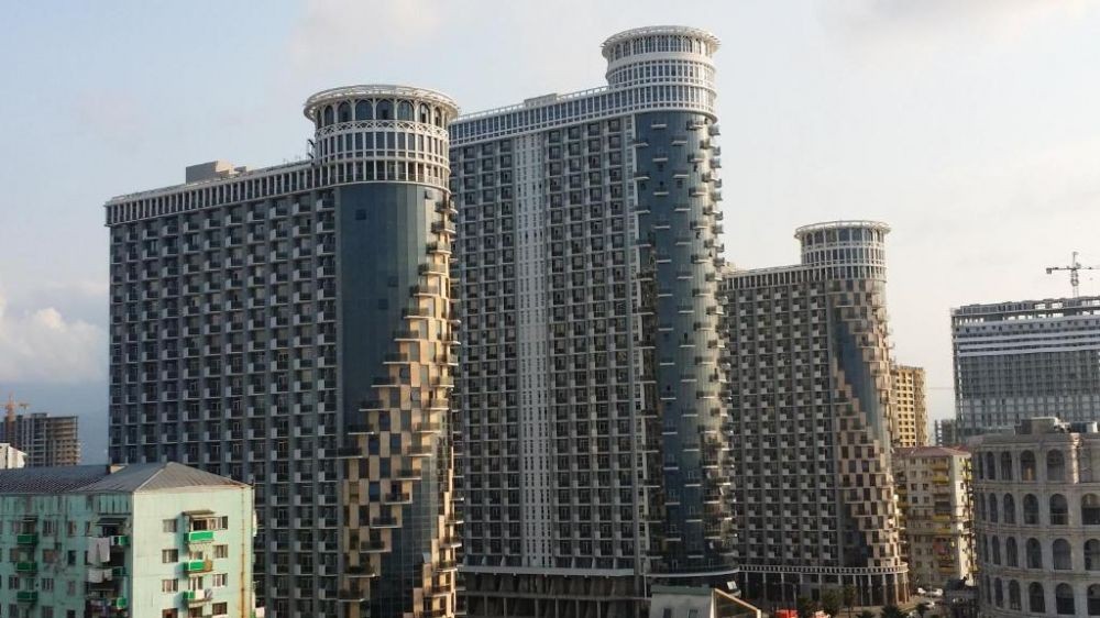 Silk Road Sea Towers Apart 