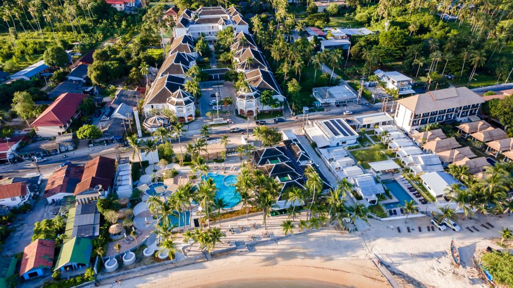 Outrigger koh samui beach