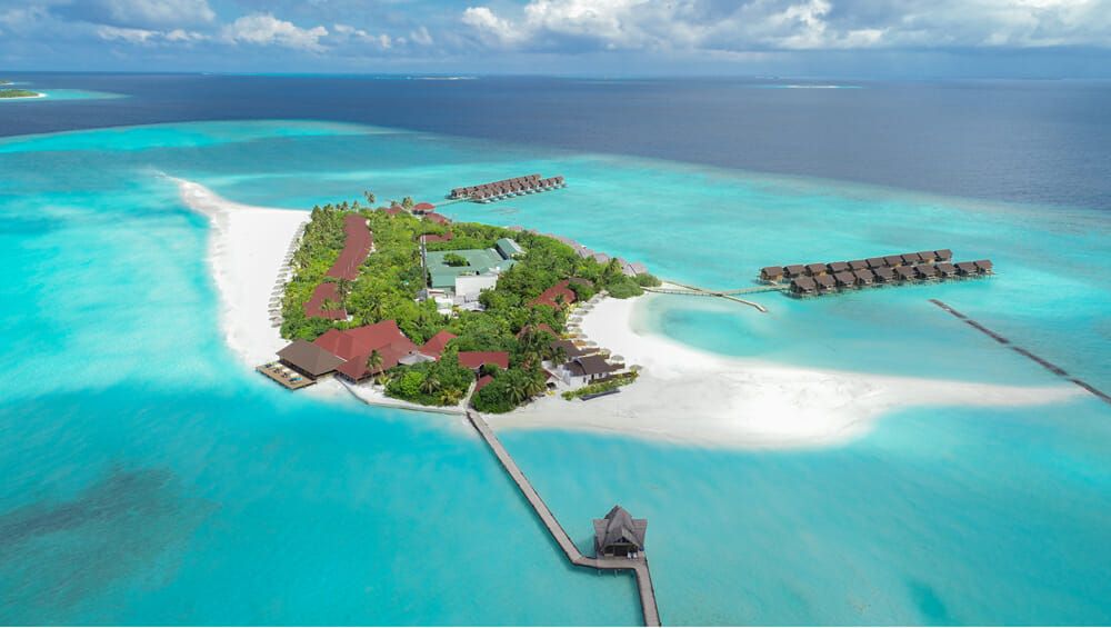 Embudu Village Maldives схема отеля