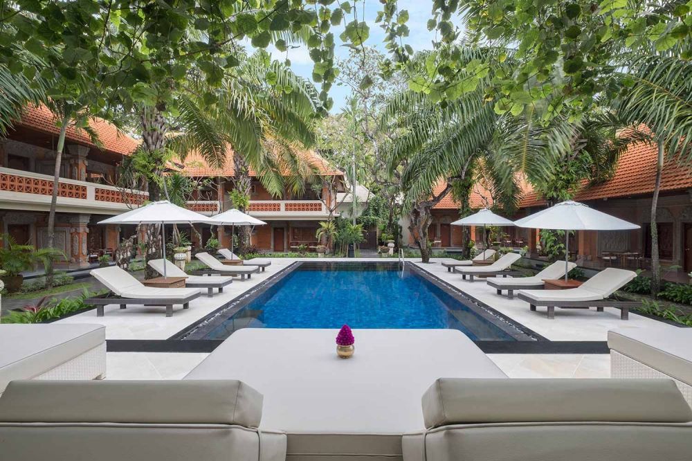 Порт Санур Бали. Griya Santrian **** (Санур). Bali Tropic Resort & Spa. Marine Bay Sanur 4*.