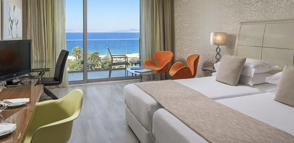 Deluxe Rooms Sea & Main Pool View, Atrium Platinum Luxury Resort Hotel and Spa 5*