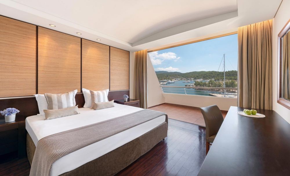 Double Room Sea/Marina/Golf View, Porto Carras Meliton Hotel 5*