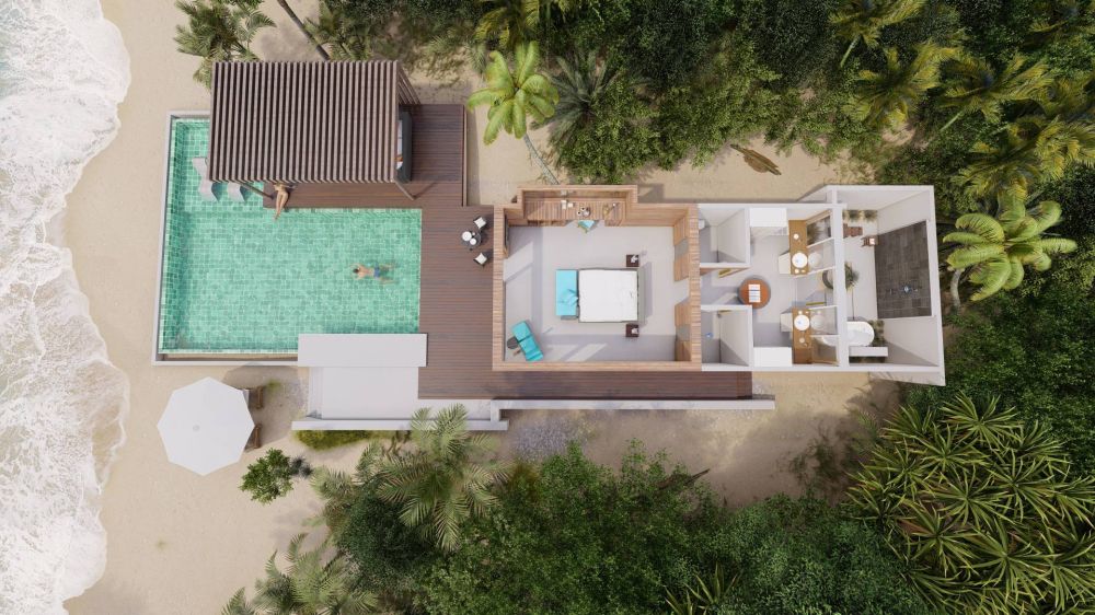 Beach Villa, Park Hyatt Maldives Hadahaa 5*