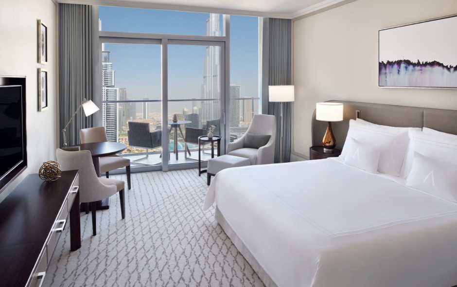 Deluxe Burj Khalifa and Fountain View Room King/Twin, Address Dubai Mall (ex. Address Fountain View) 5*