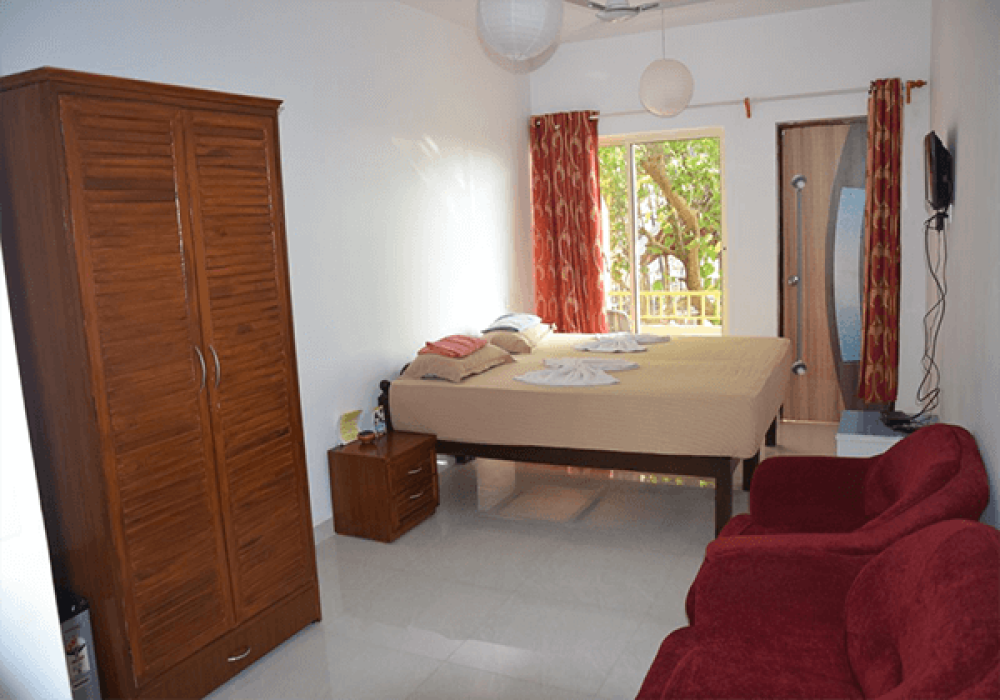Standard non AC/with AC, Goan Cafe Beach Resort Guest House 