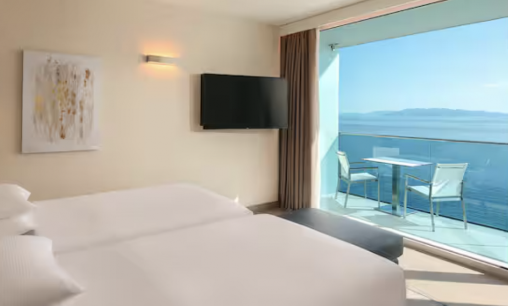 Twin Guest Room with Balcony and Sea View, Hilton Rijeka Costabella Beach Resort & Spa 5*