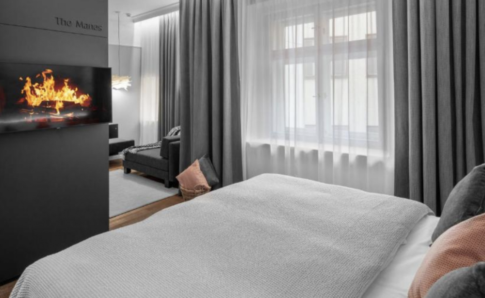 Comfort Double or Twin Room, THE MANES Boutique Hotel Prague 4*