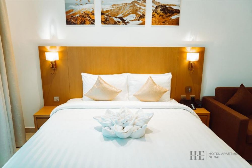 Deluxe King/Twin Studio Apartment, HE Hotel Apartments By Gewan 5*