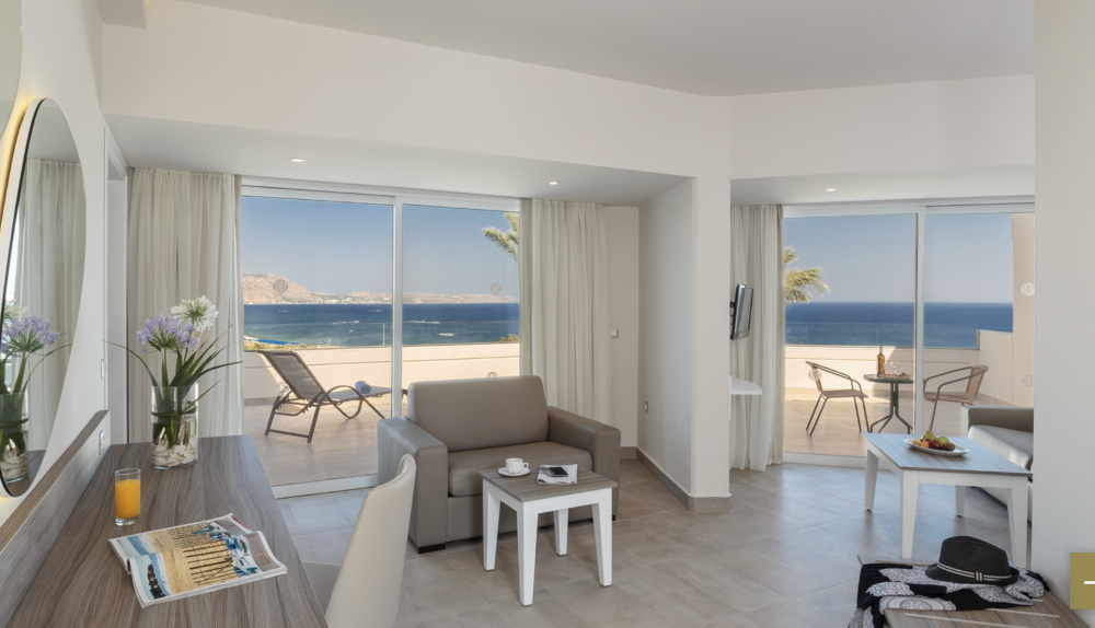 Executive Suite Sea View, Rodos Princess Beach Hotel 4*