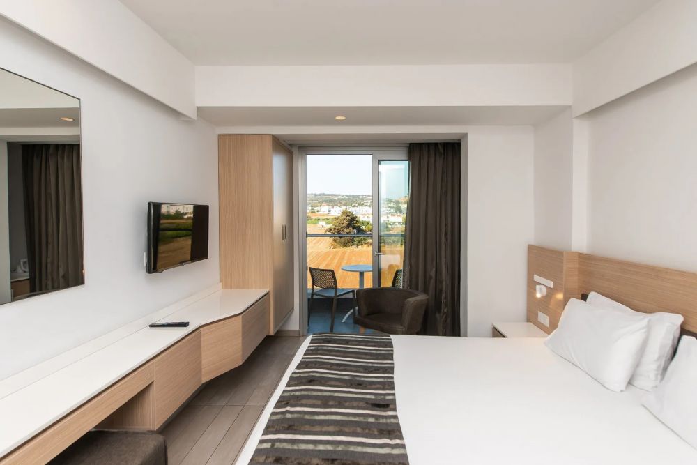 Twin/ Double Inland View Room, Evalena Beach Hotel 4*