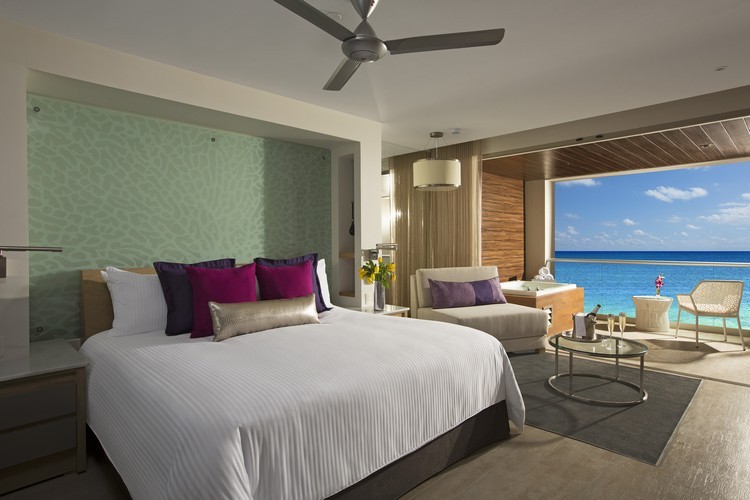 Xhale Club Junior Suite Ocean Front Whirlpool, Breathless Riviera Cancun Resort & SPA | Adults Only 5*