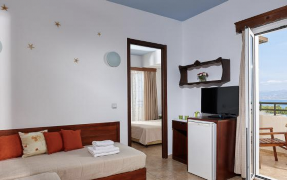 Standard Family Room with Pool or Sea view, Arminda Hotel and Spa 4*