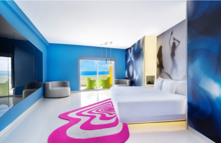 Lush Tower Ocean Front Suite, The Tower by Temptation Cancun Resort  | Adults Only 21+ 5*