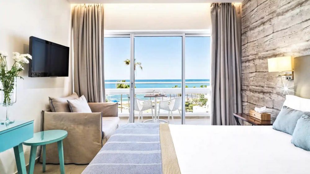 Twin / Double Sea View, Leonardo Plaza Cypria Maris (Adults Only 16+) 4*