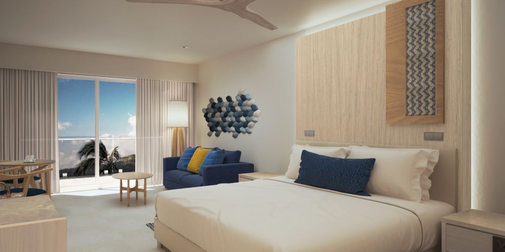 Luxury Junior Suite/Ocean View/Ocean Front, Royalton Splash Riviera Cancun 5*