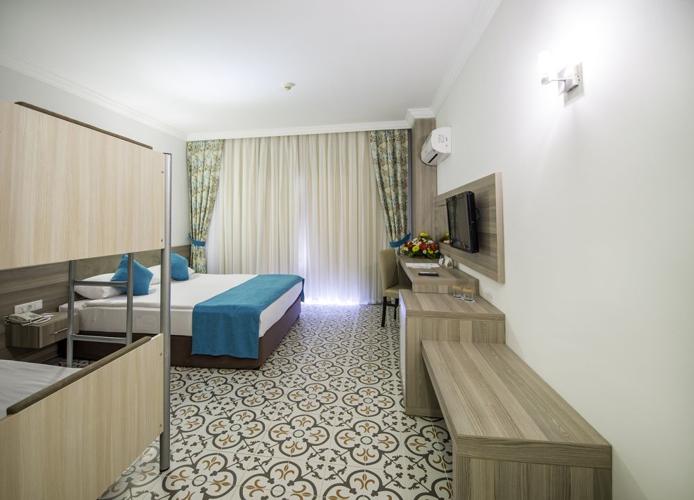 Standard Room Land View with Bunkbed, Crystal Aura Beach Resort & Spa 5*