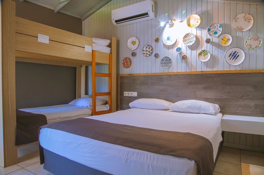 Family room (without air conditioner), Leda Beach Hotel 2*