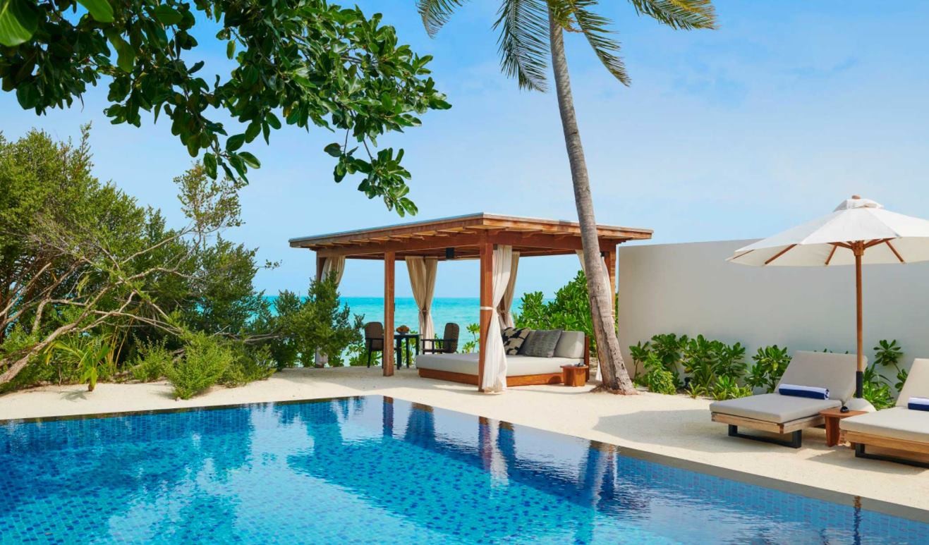 Two Bedroom Beach Sunset Villa, Fairmont Maldives Sirru Fen Fushi 5*