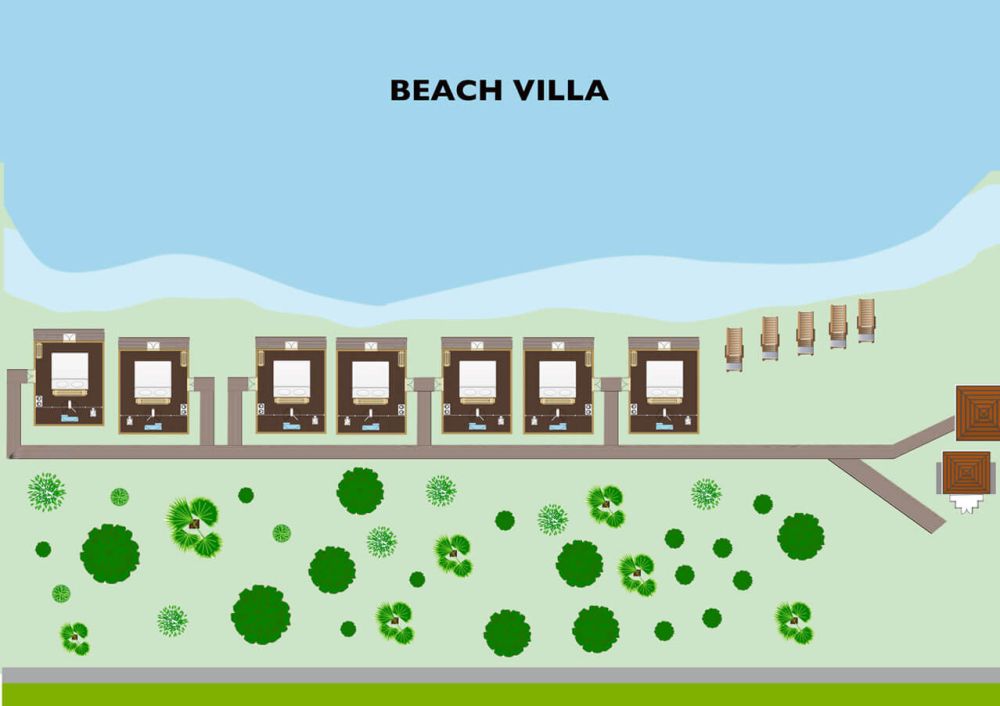 Beach Villa, The Menjangan 3*