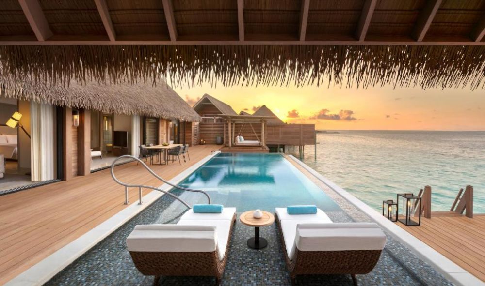 Overwater Villa with Pool, Waldorf Astoria Maldives Ithaafushi 5*
