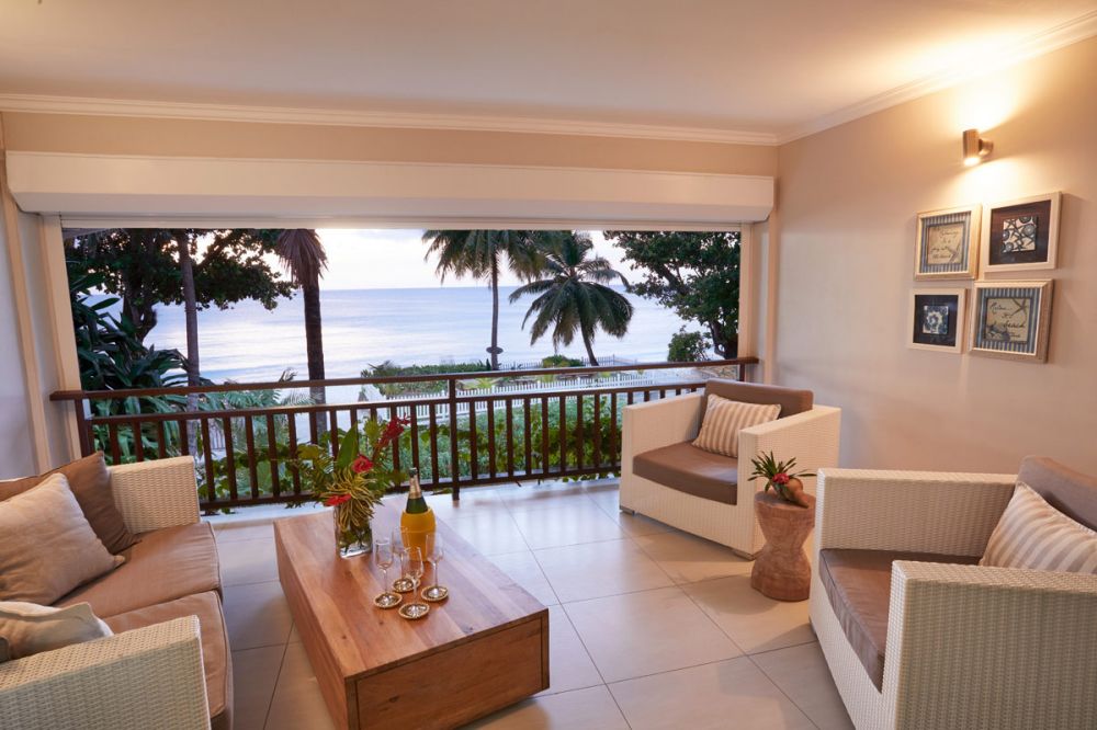 Luxury Beachfront Two Bedroom Apartment, Sables D'Or Luxury Apartment 