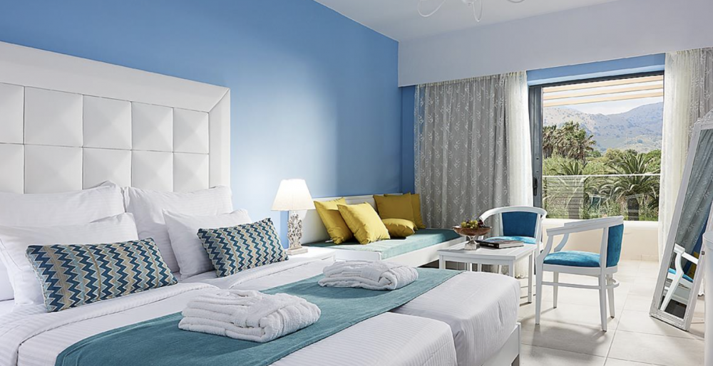 DELUXE ROOM WITH GARDEN VIEW, Mythos Palace Resort & Spa 5*