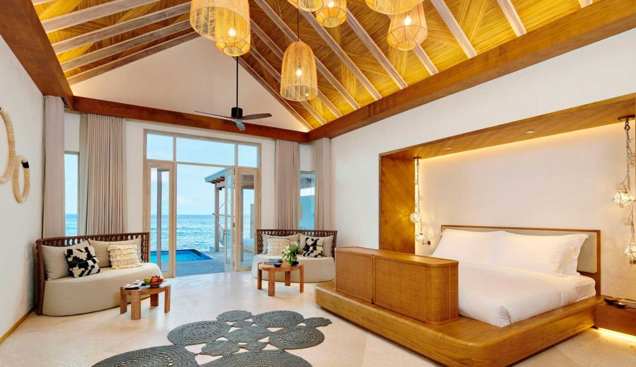 Two Bedroom Water Sunrise Villa, Fairmont Maldives Sirru Fen Fushi 5*